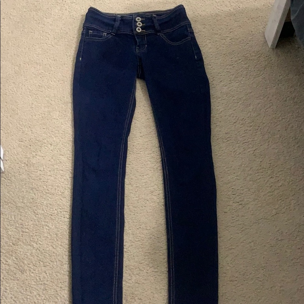 Hydraulic skinny jeans